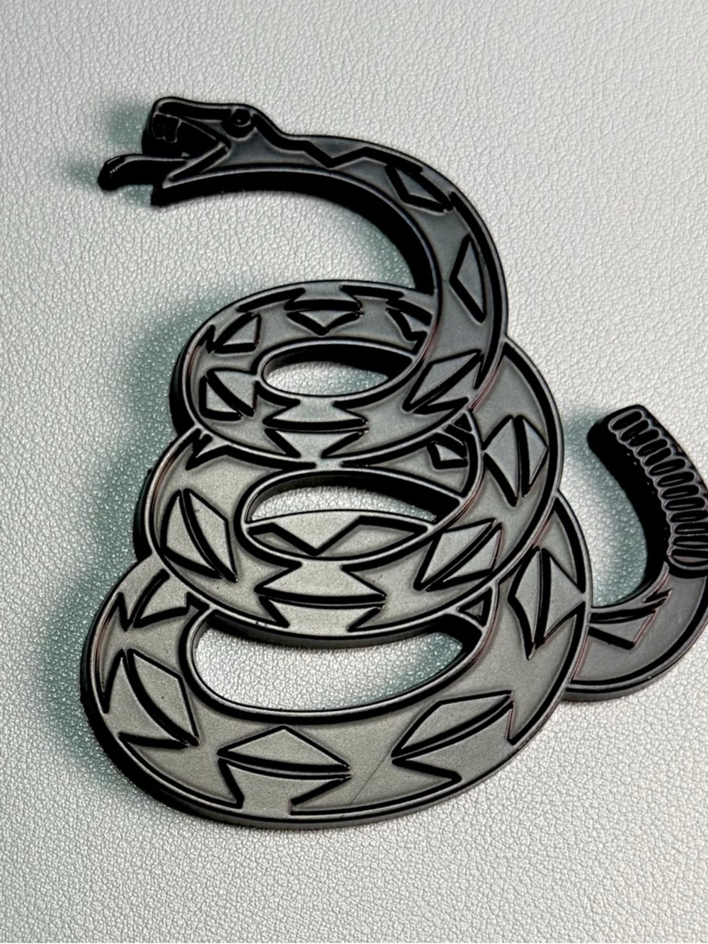 Don't Tread on Me Rattlesnake Emblem